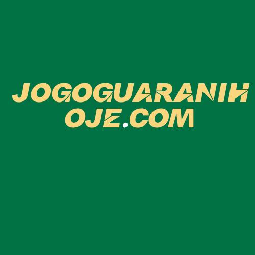 Logo da JOGOGUARANIHOJE